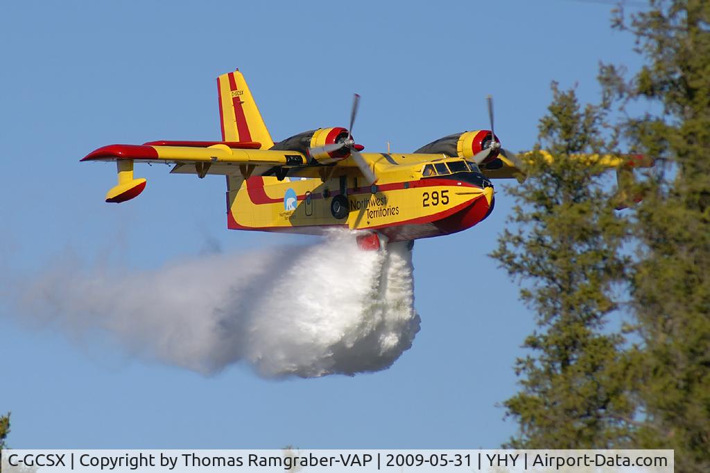 C-GCSX, 1986 Canadair CL-215-V (CL-215-1A10) C/N 1088, Alberta - Government Canadair CL215