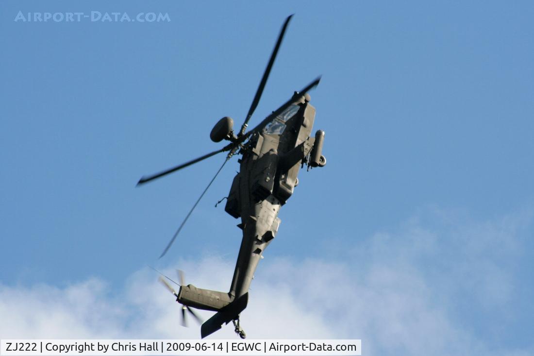 ZJ222, Westland Apache AH.1 C/N DU056/WAH056, Army Air Corps 2009 display team Apache
