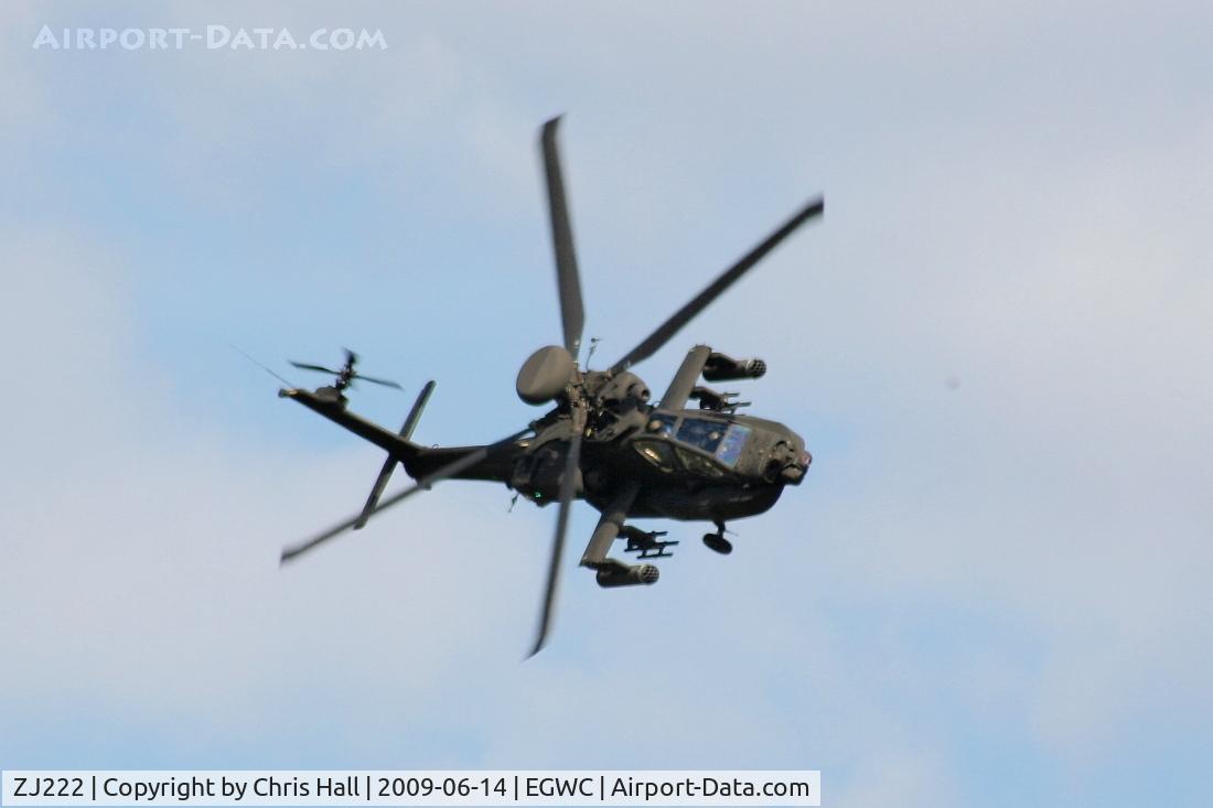 ZJ222, Westland Apache AH.1 C/N DU056/WAH056, Army Air Corps 2009 display team Apache