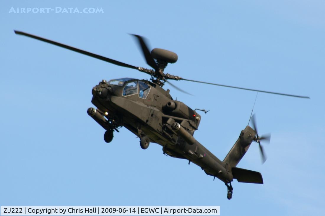 ZJ222, Westland Apache AH.1 C/N DU056/WAH056, Army Air Corps 2009 display team Apache
