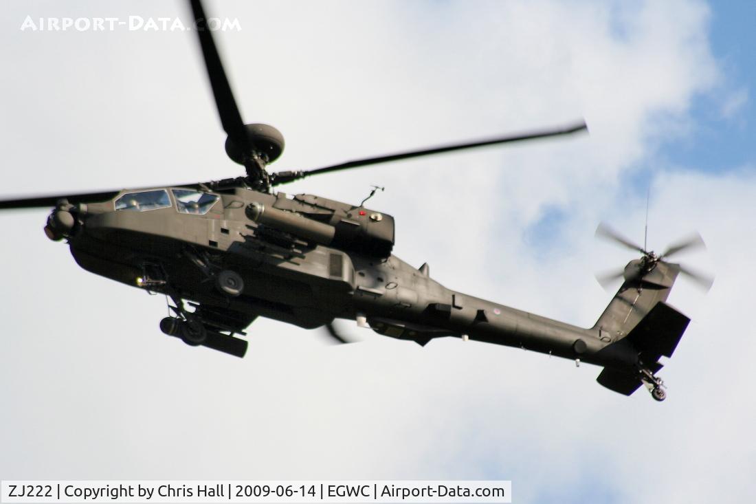 ZJ222, Westland Apache AH.1 C/N DU056/WAH056, Army Air Corps 2009 display team Apache