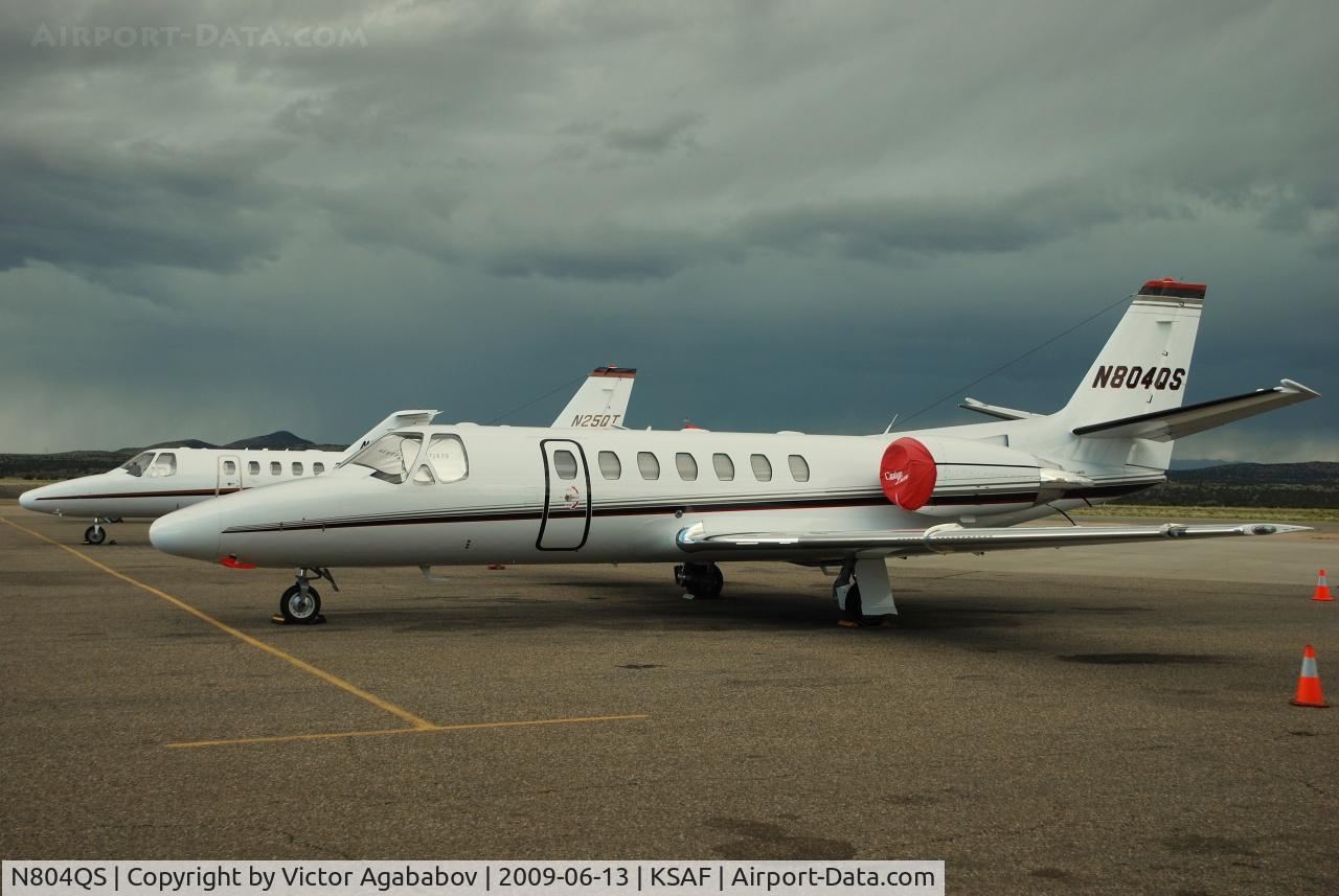 N804QS, 2002 Cessna 560 C/N 560-0610, At Santa Fe