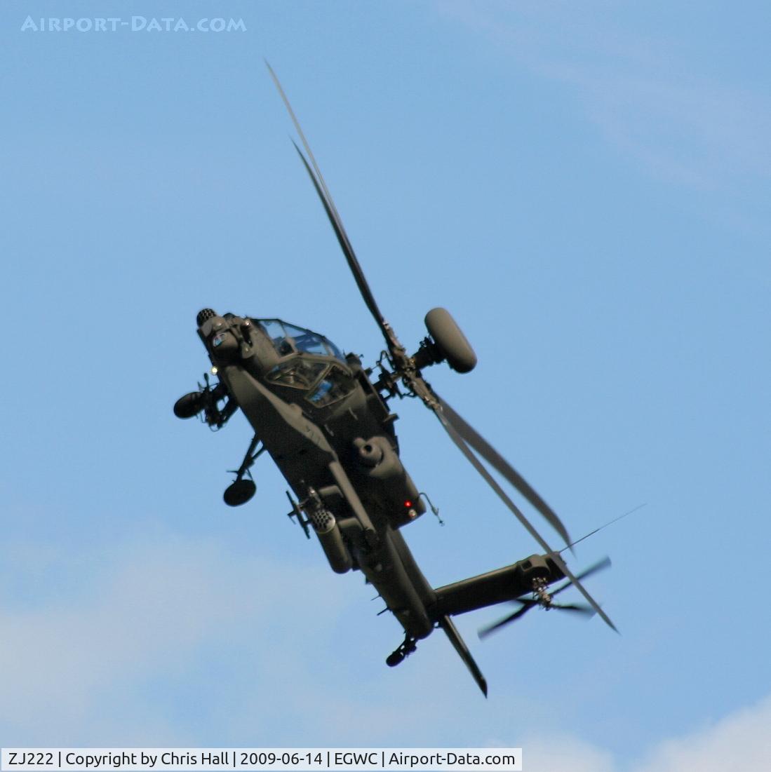 ZJ222, Westland Apache AH.1 C/N DU056/WAH056, Army Air Corps 2009 display team Apache
