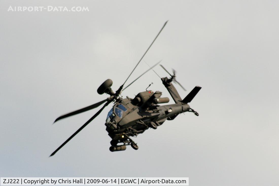 ZJ222, Westland Apache AH.1 C/N DU056/WAH056, Army Air Corps 2009 display team Apache