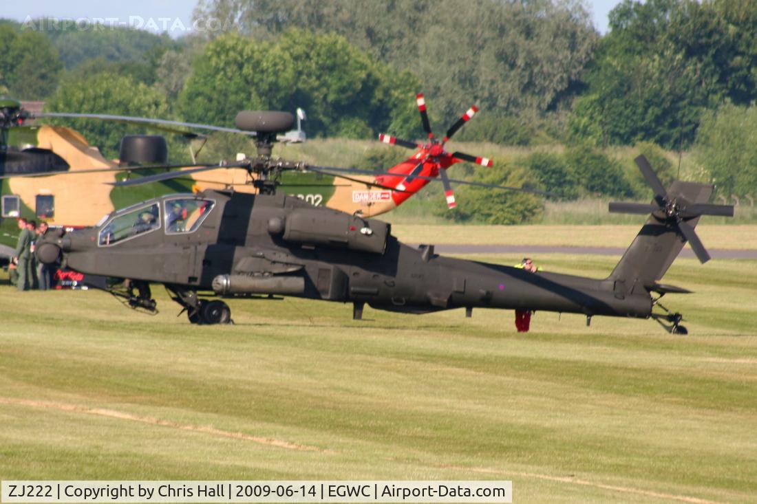 ZJ222, Westland Apache AH.1 C/N DU056/WAH056, Army Air Corps 2009 display team Apache
