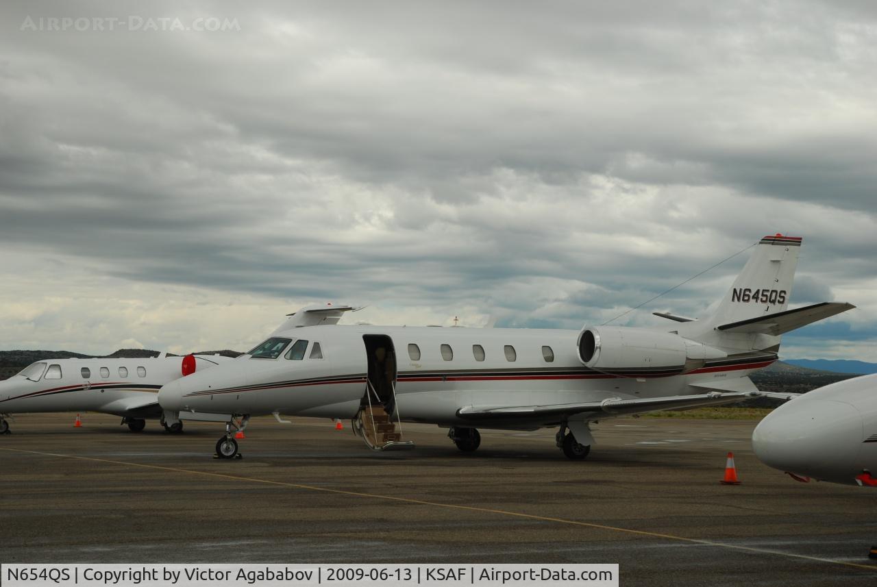N496AS, 1996 Raytheon Aircraft Company 400A C/N RK-117, At Santa Fe