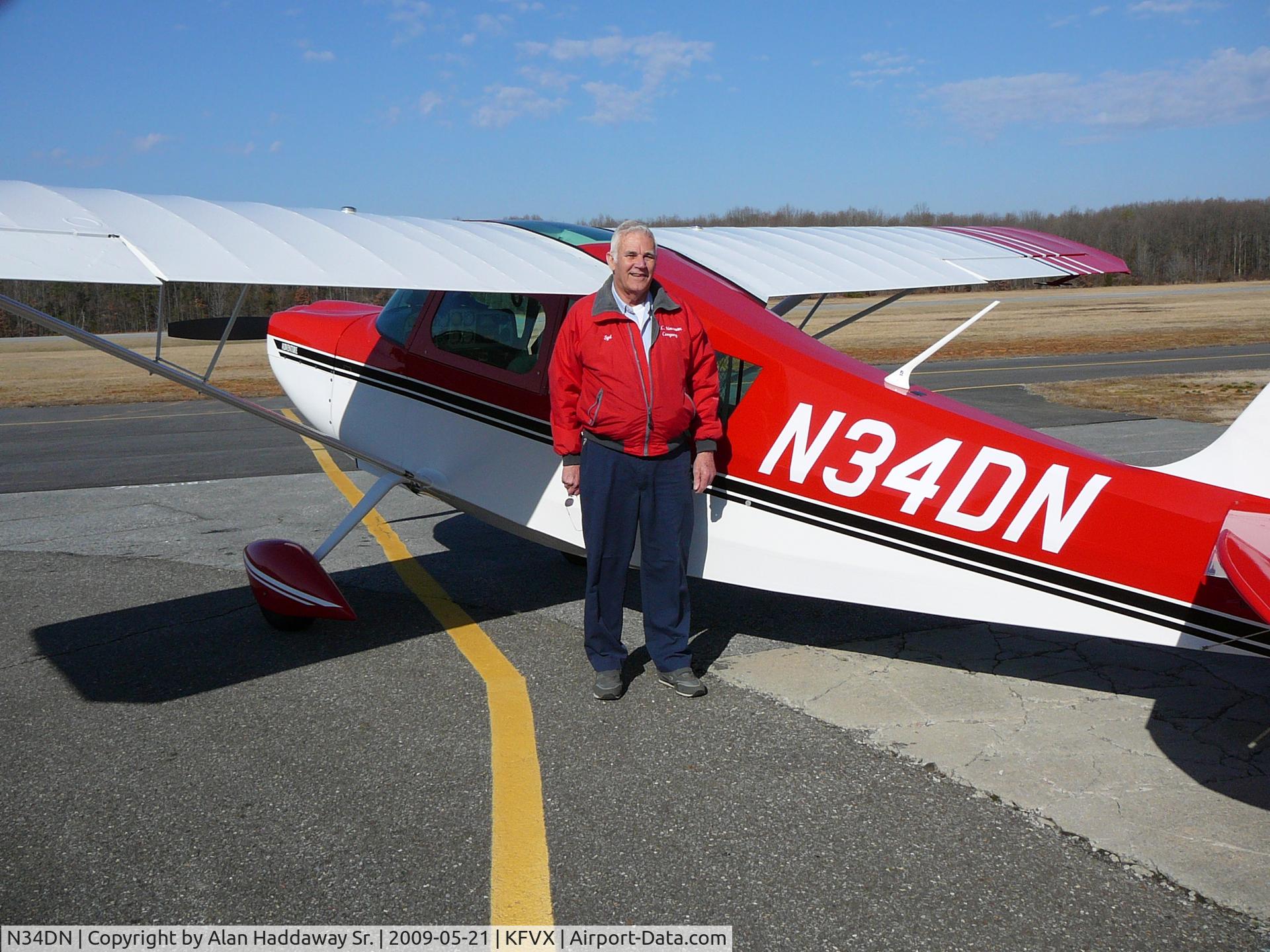 N34DN, 2005 American Champion 7GCAA Citabria C/N 498-2005, Owner with Aircraft