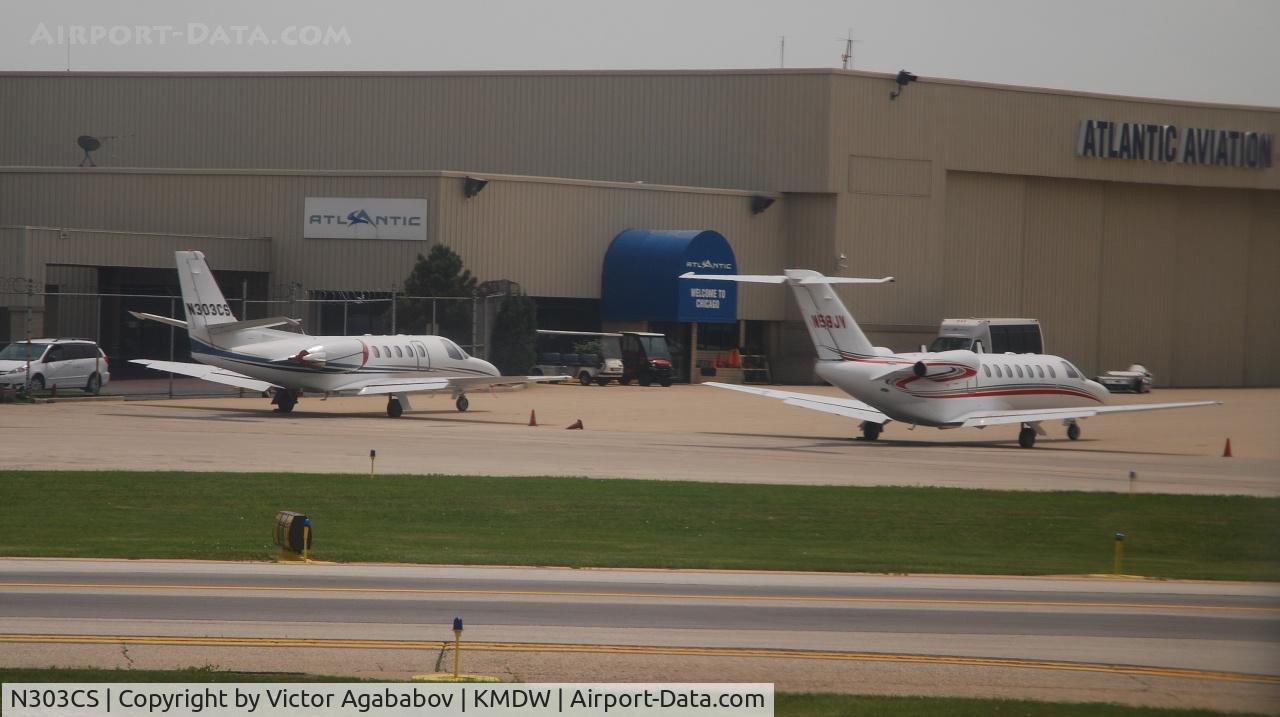 N303CS, 1997 Cessna 550 C/N 550-0814, At Midway