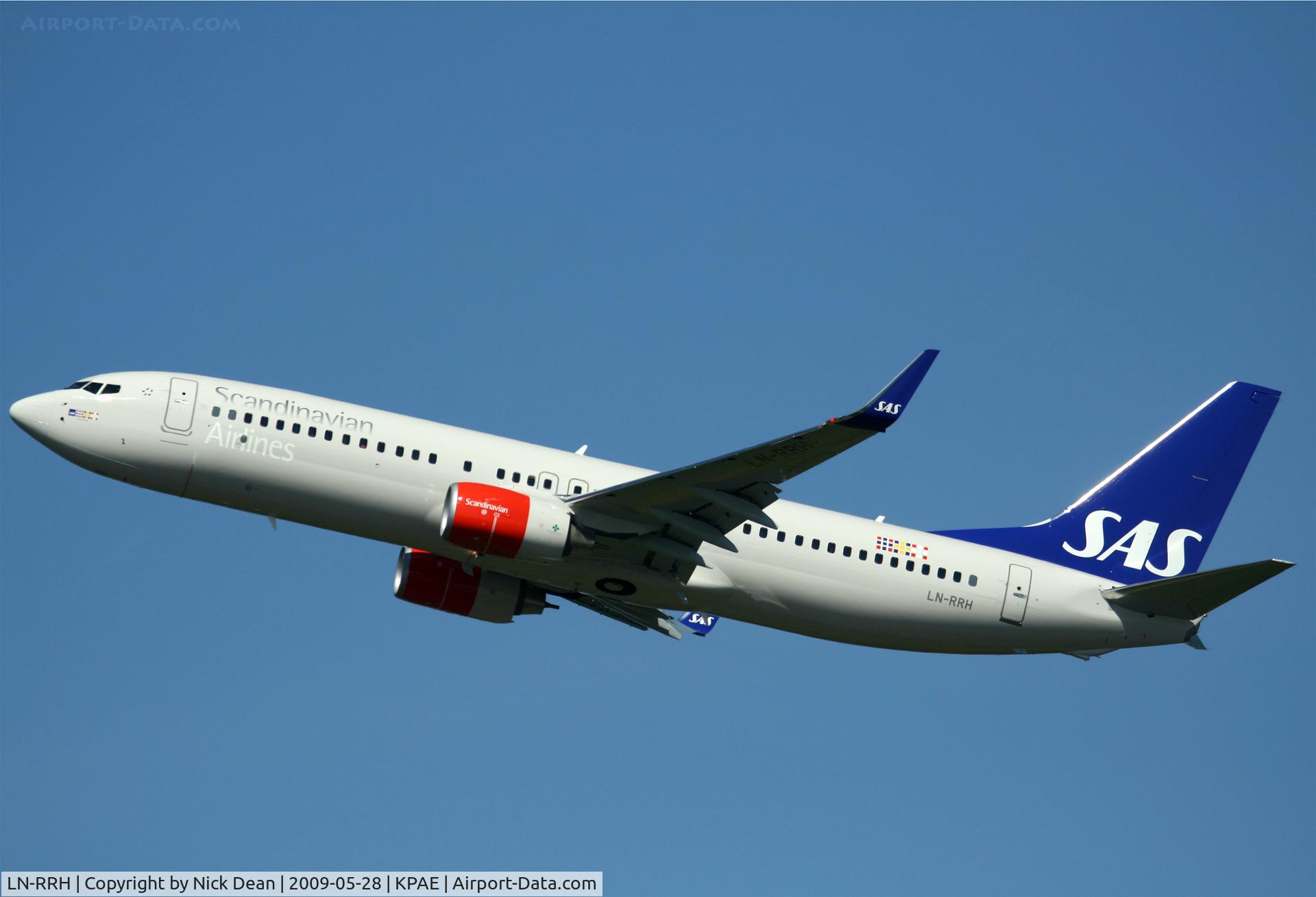 LN-RRH, 2009 Boeing 737-883 C/N 34546, KPAE