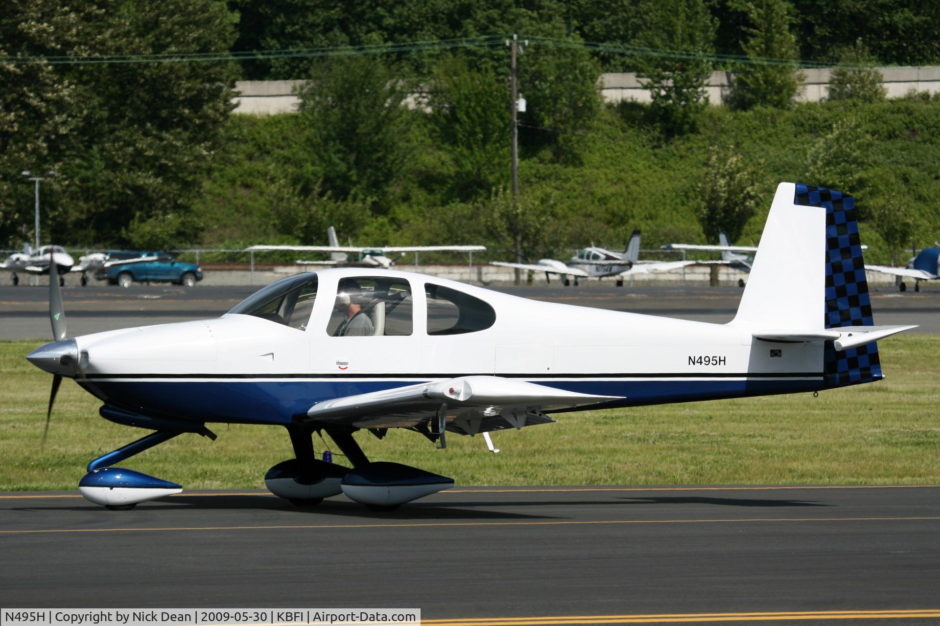 N495H, 2007 Vans RV-10 C/N 40252, KBFI