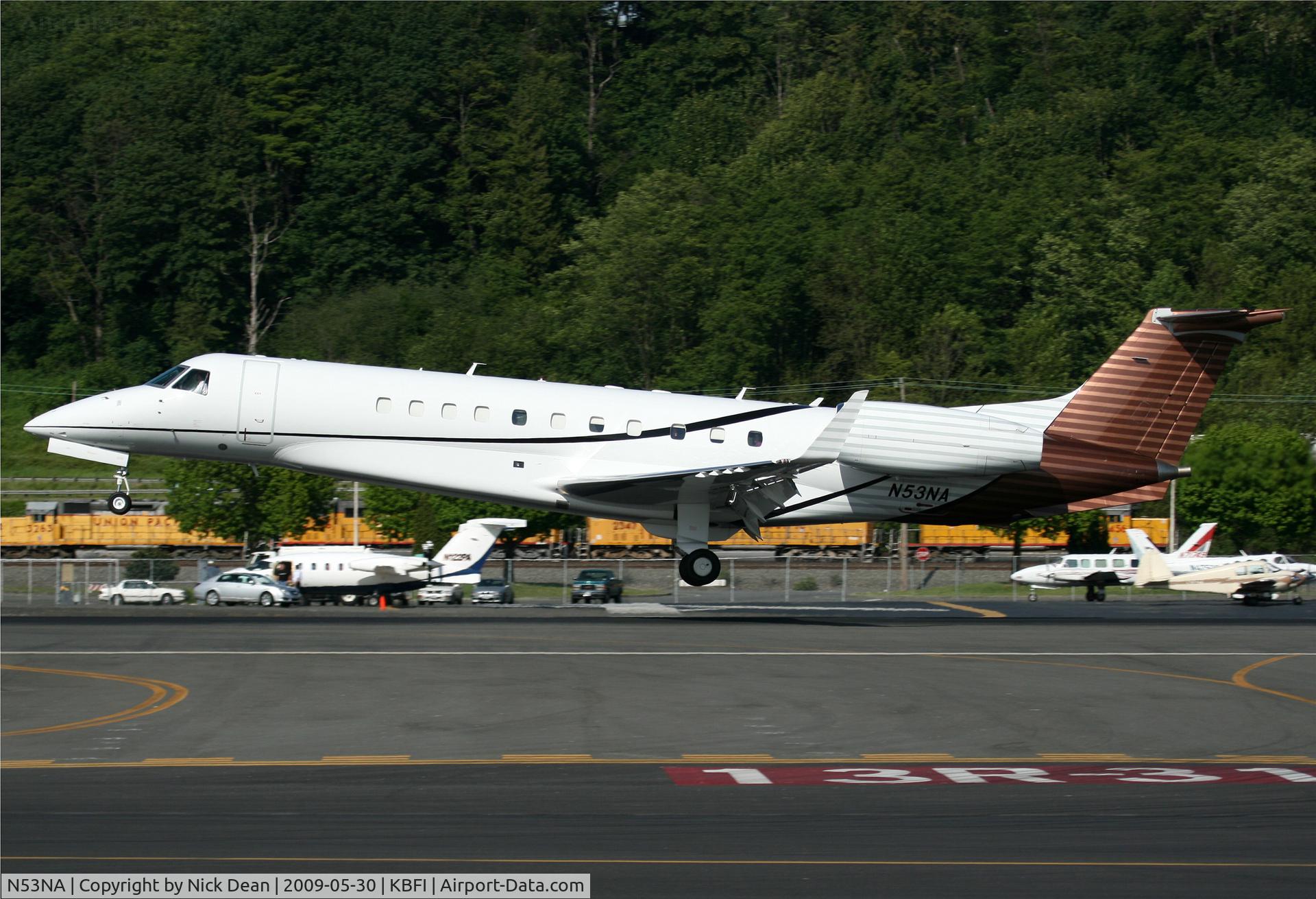 N53NA, 2004 Embraer EMB-135BJ Legacy C/N 145770, KBFI