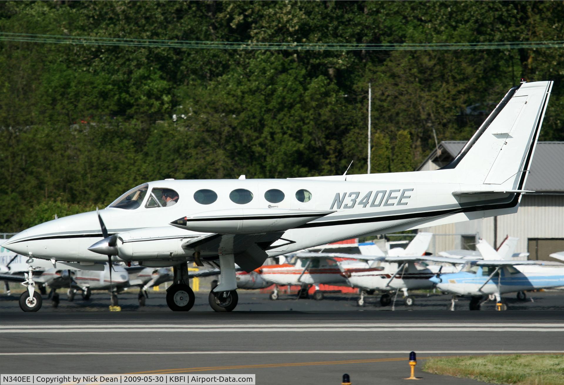 N340EE, 1981 Cessna 340A C/N 340A1225, KBFI