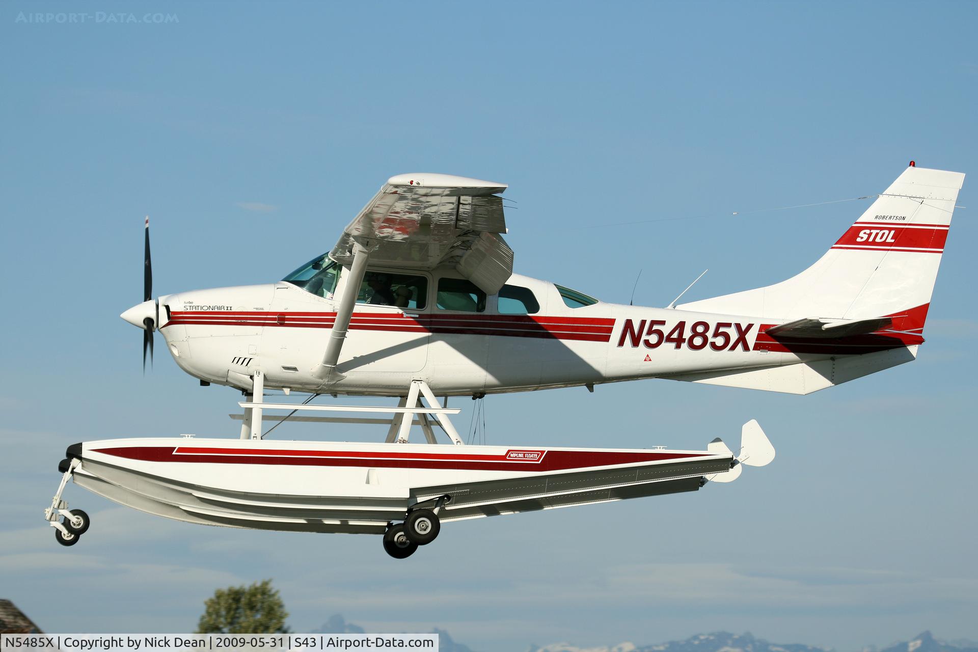 N5485X, Cessna TU206G Turbo Stationair Turbo Stationair C/N U20605799, S43