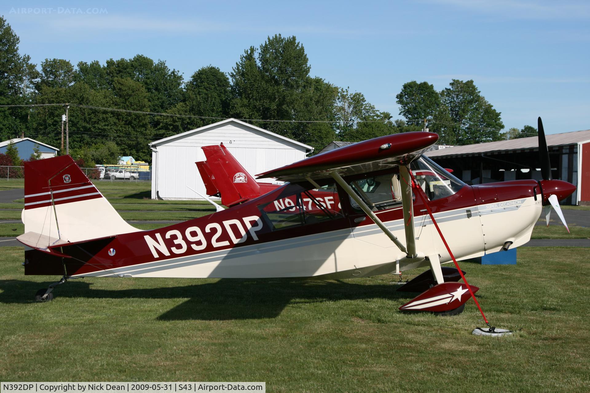 N392DP, 2005 American Champion 8KCAB Super Decathlon C/N 984-2005, S43
