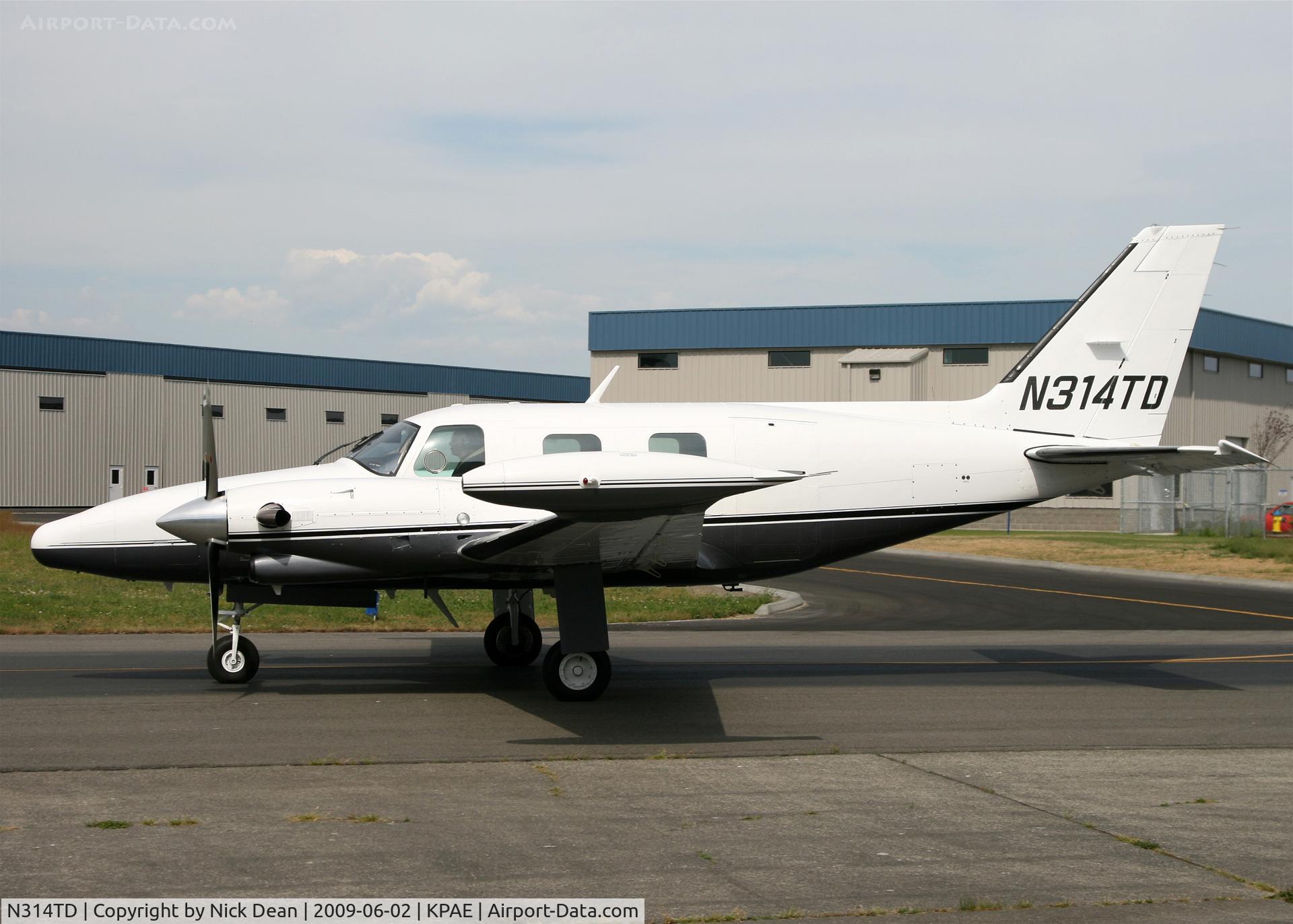N314TD, Piper PA-31T C/N 31T-8020056, KPAE