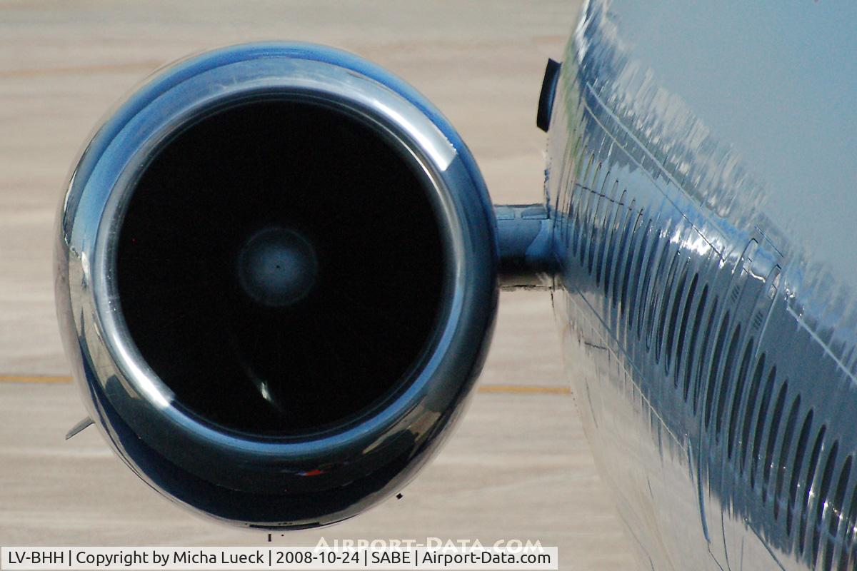 LV-BHH, 1989 McDonnell Douglas MD-83 (DC-9-83) C/N 49741, At Aeroparque (AEP)