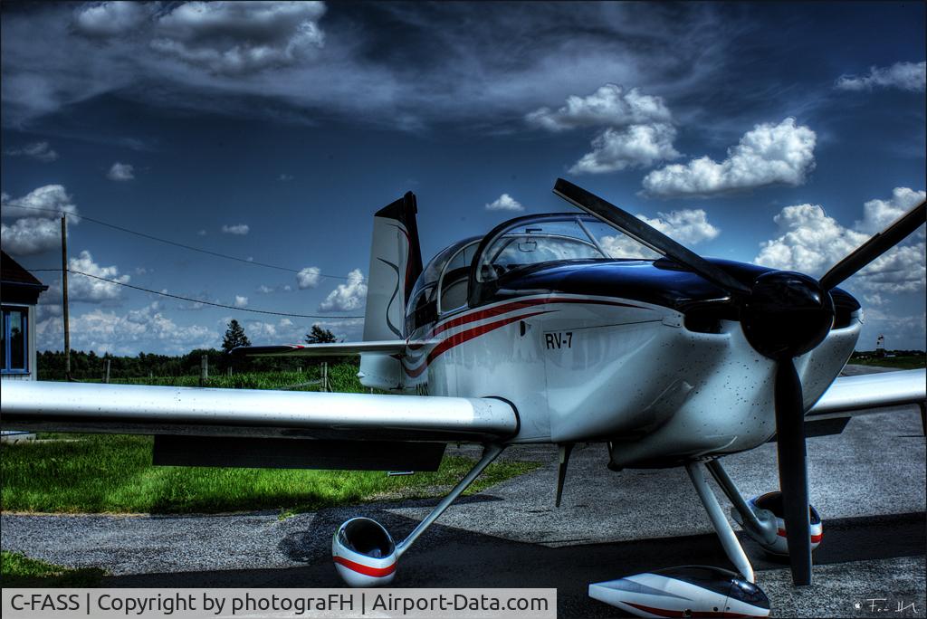 C-FASS, 2007 Van's RV-7A C/N 71418, at Joliette airport