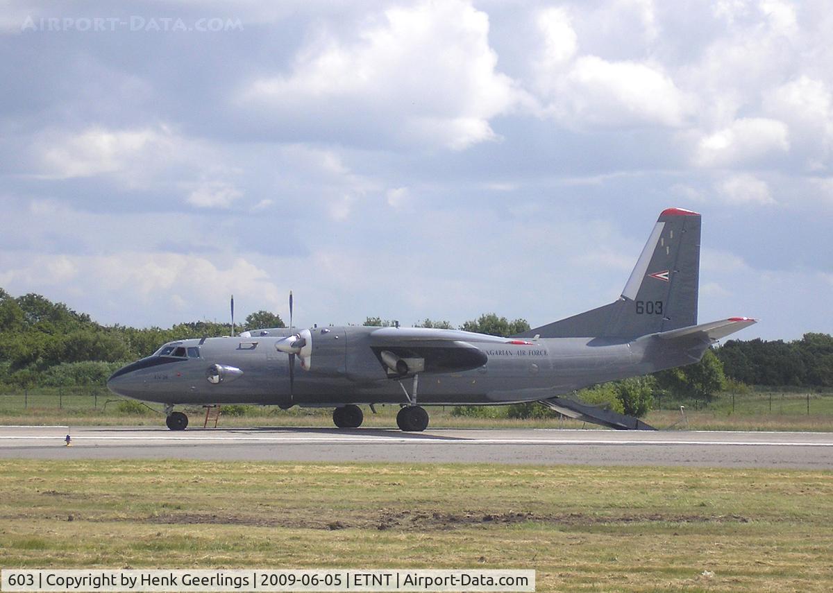 603, 1975 Antonov An-26 C/N 3603, Spotters day at Wittmund AFB - Germany