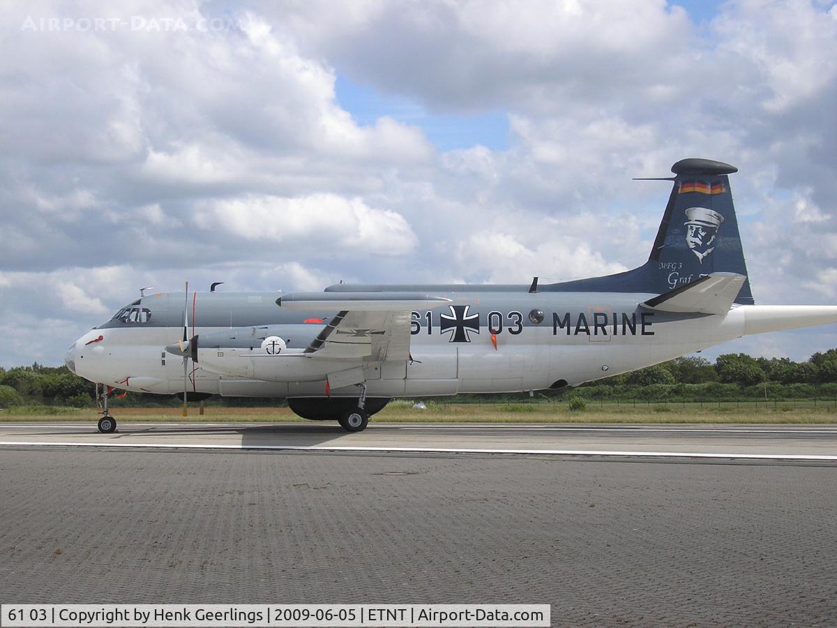 61 03, Breguet BR-1150 Elint C/N 6, Spotters day at Wittmund AFB - Germany