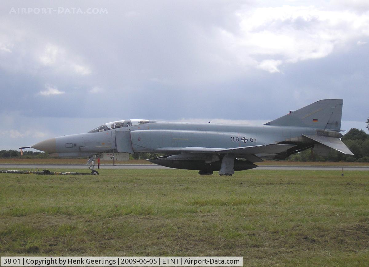 38 01, 1972 McDonnell Douglas F-4F Phantom II C/N 4607, Spotters day at Wittmund AFB - Germany