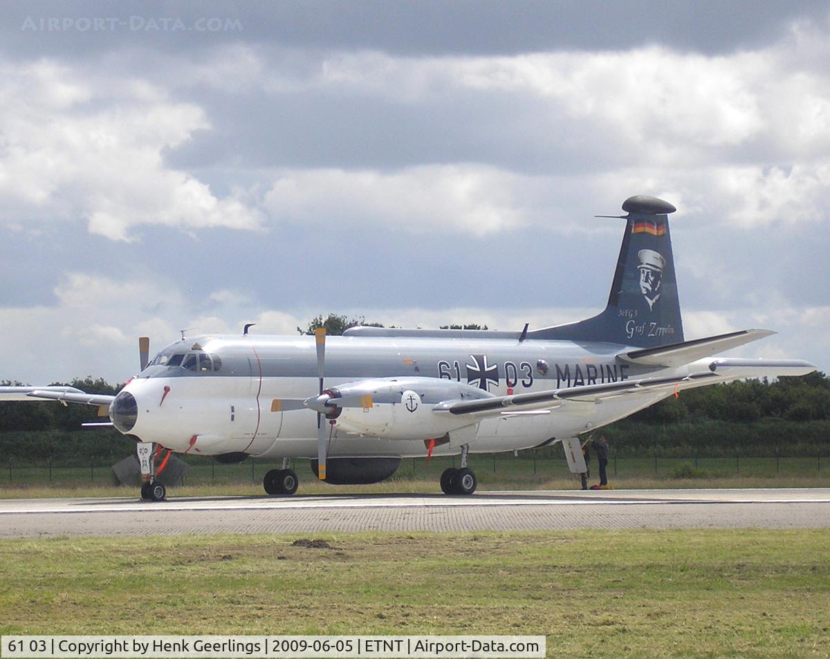 61 03, Breguet BR-1150 Elint C/N 6, Spotters day at Wittmund AFB - Germany