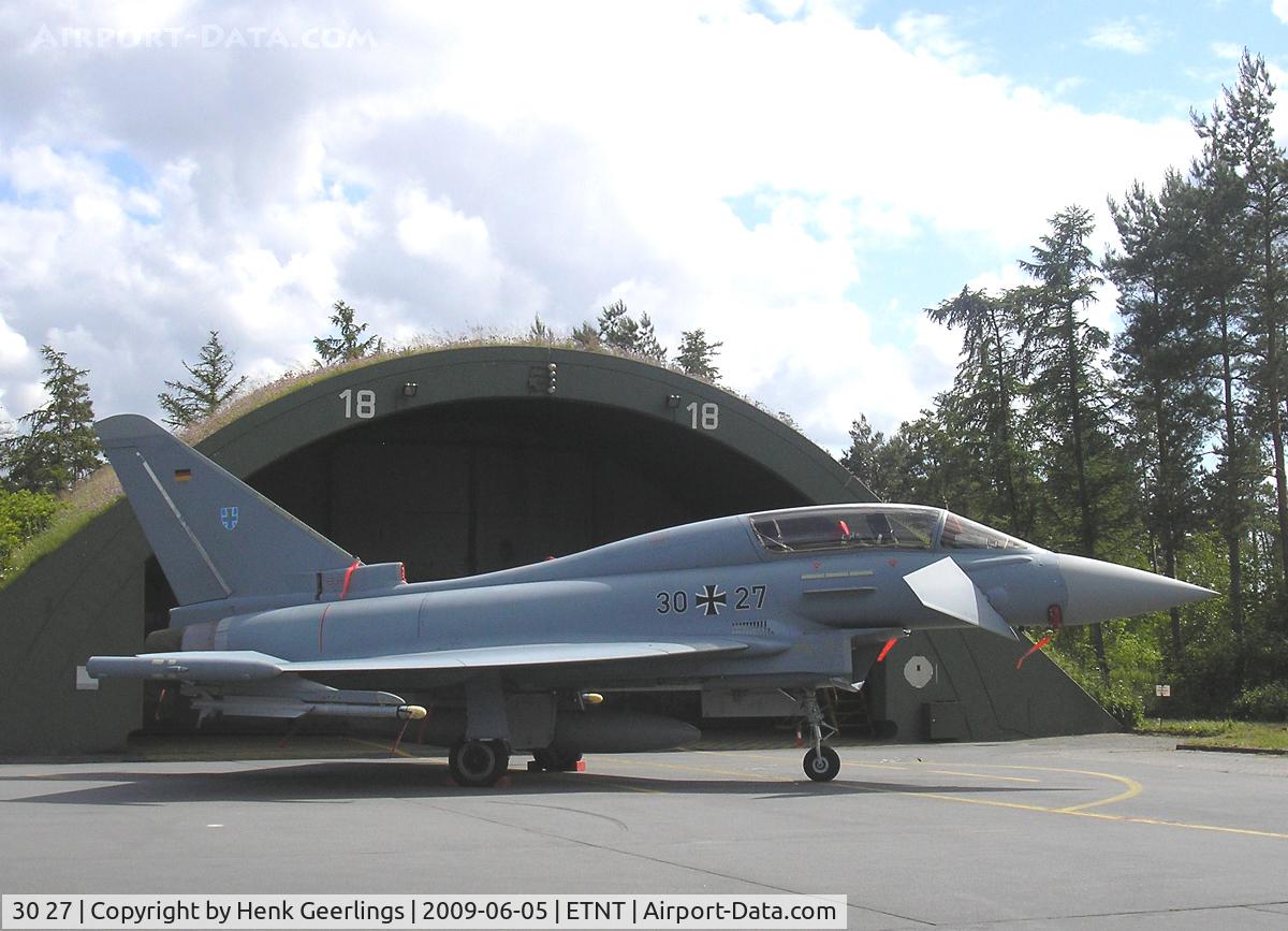 30 27, 2005 Eurofighter EF-2000 Typhoon T C/N GT011, Spotters day at Wittmund AFB - Germany