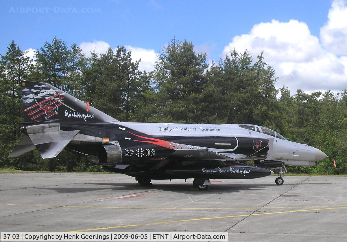 37 03, 1972 McDonnell Douglas F-4F Phantom II C/N 4342, Spotters day at Wittmund AFB - Germany