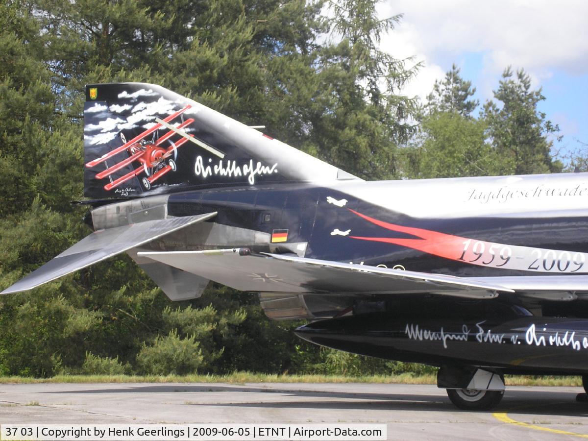 37 03, 1972 McDonnell Douglas F-4F Phantom II C/N 4342, Spotters day at Wittmund AFB - Germany, Spcl cs