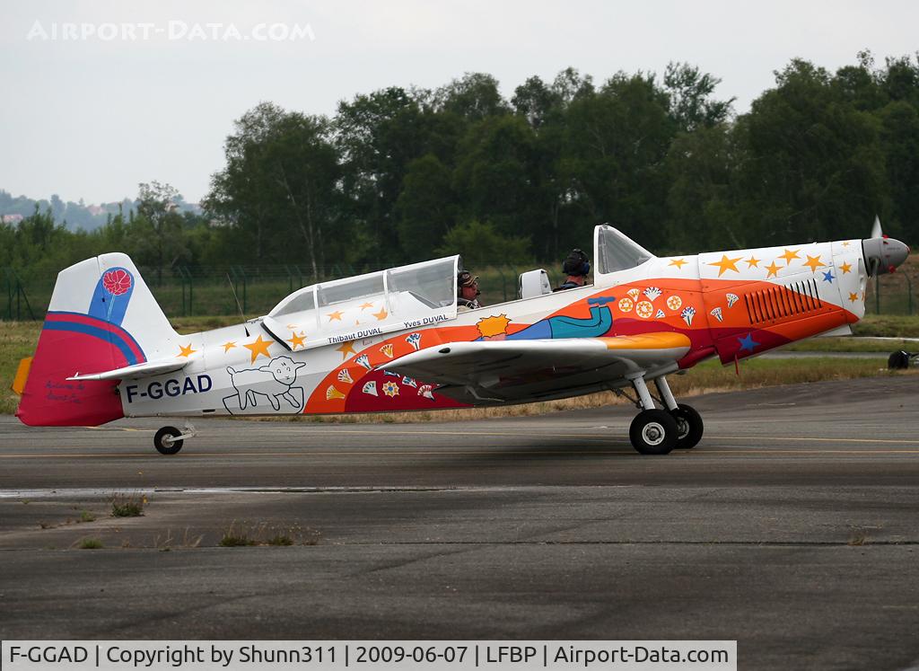 F-GGAD, Zlín Z-526F Trener Master C/N 1177, Come back from Show