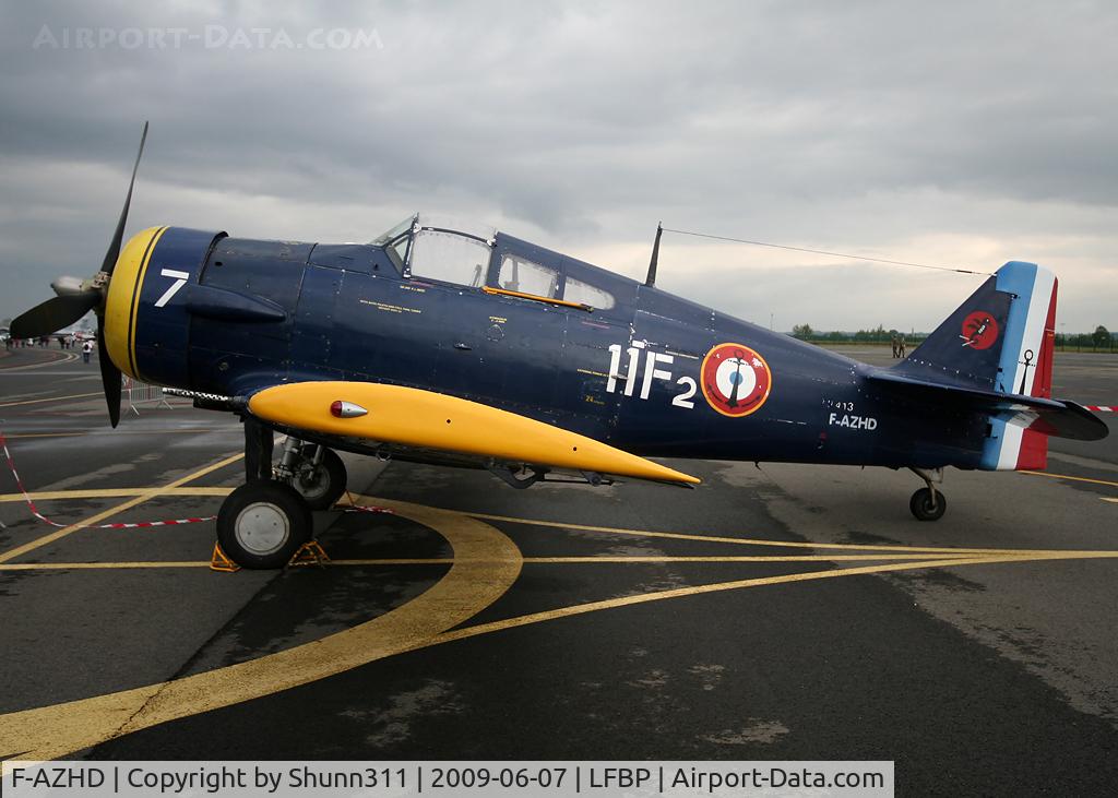 F-AZHD, North American NA-68 C/N SA-30, Used as a demo during LFBP Open Day 2009