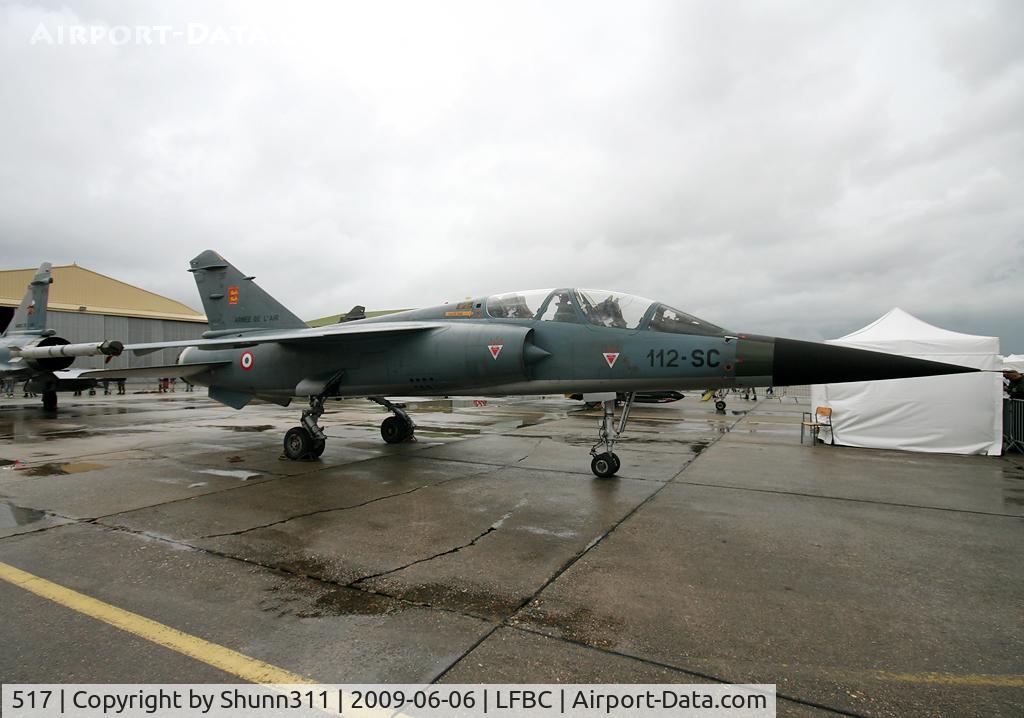 517, Dassault Mirage F.1B C/N 517, Displayed during LFBC Airshow 2009