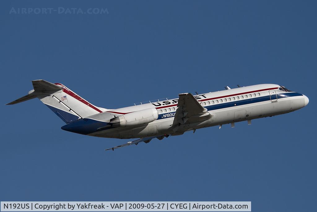 N192US, 1967 Douglas DC-9-15F C/N 47156, USA Jet DC9