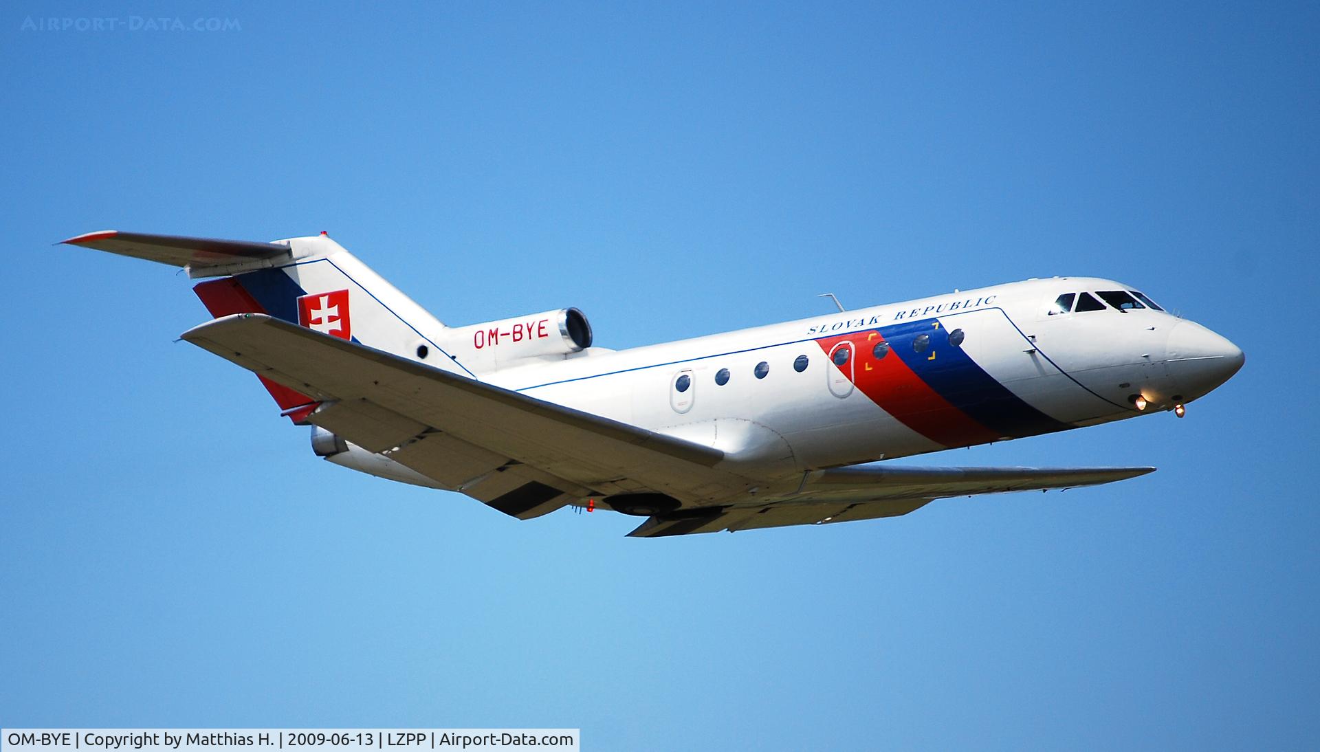 OM-BYE, 1974 Yakovlev Yak-40 C/N 9440338, JAK40