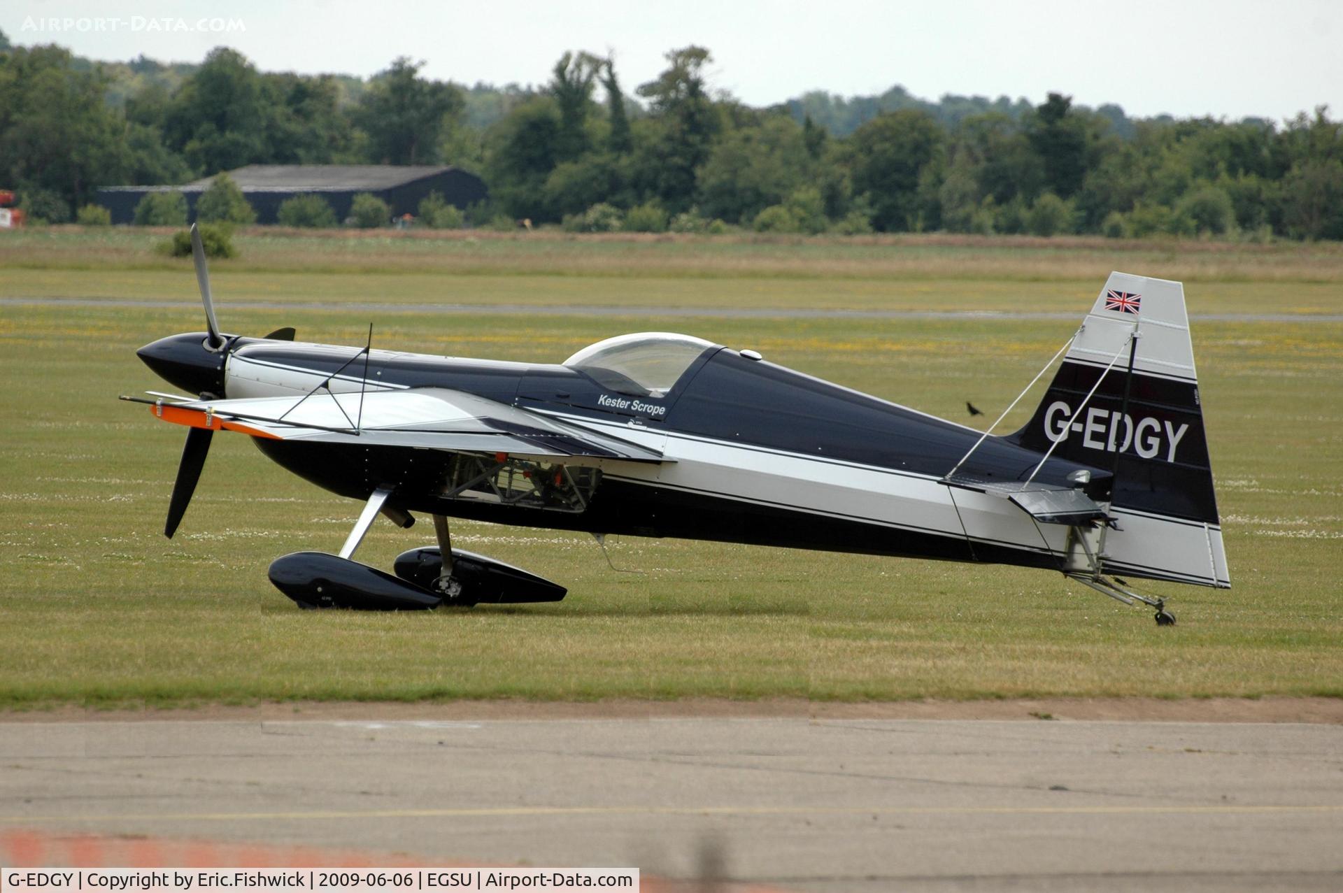 G-EDGY, 2007 Zivko Edge 540 C/N 0018, 1. G-EDGY at The Duxford 90th Challenge Cup Aerobatics Competition