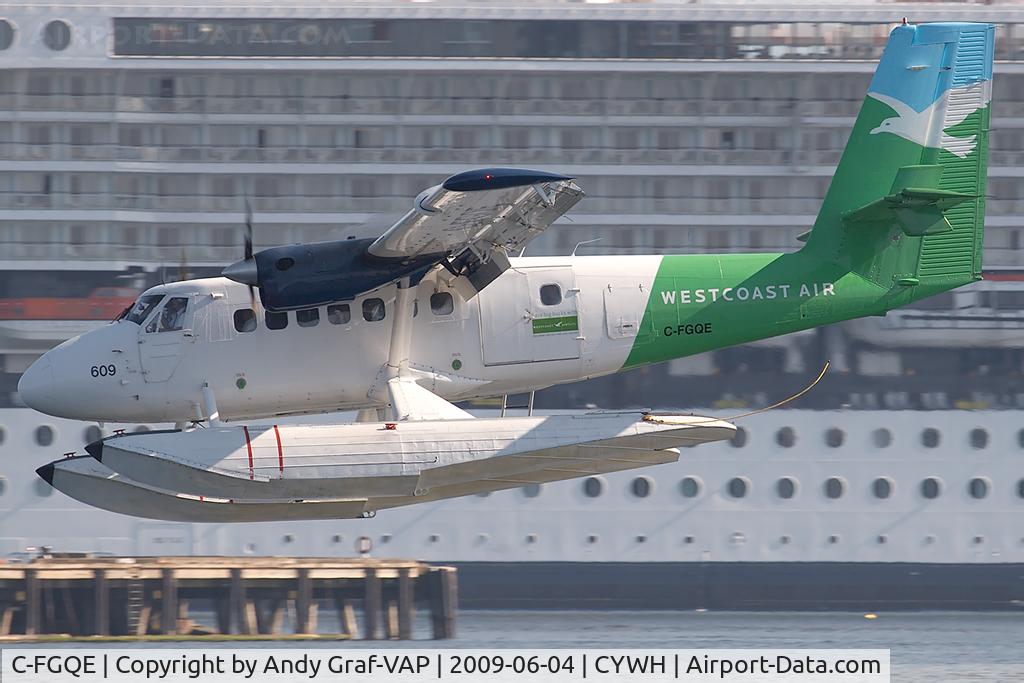 C-FGQE, 1967 De Havilland Canada DHC-6-100 Twin Otter C/N 40, Westcoast Air DHC-6