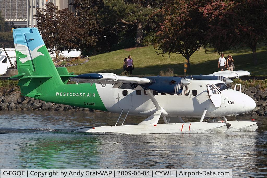 C-FGQE, 1967 De Havilland Canada DHC-6-100 Twin Otter C/N 40, Westcoast Air DHC-6