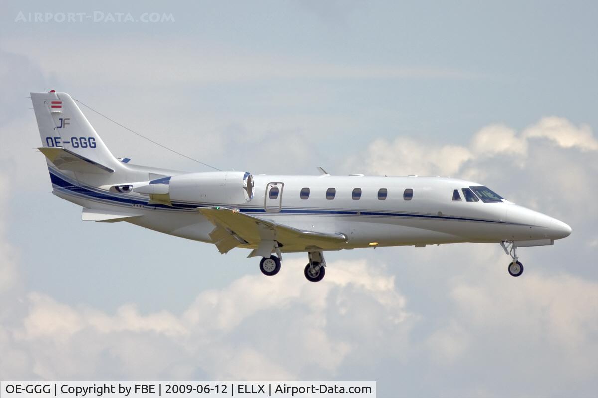 OE-GGG, 2009 Cessna 560XL Citation XLS+ C/N 560-6013, Jet Fly Citation 560