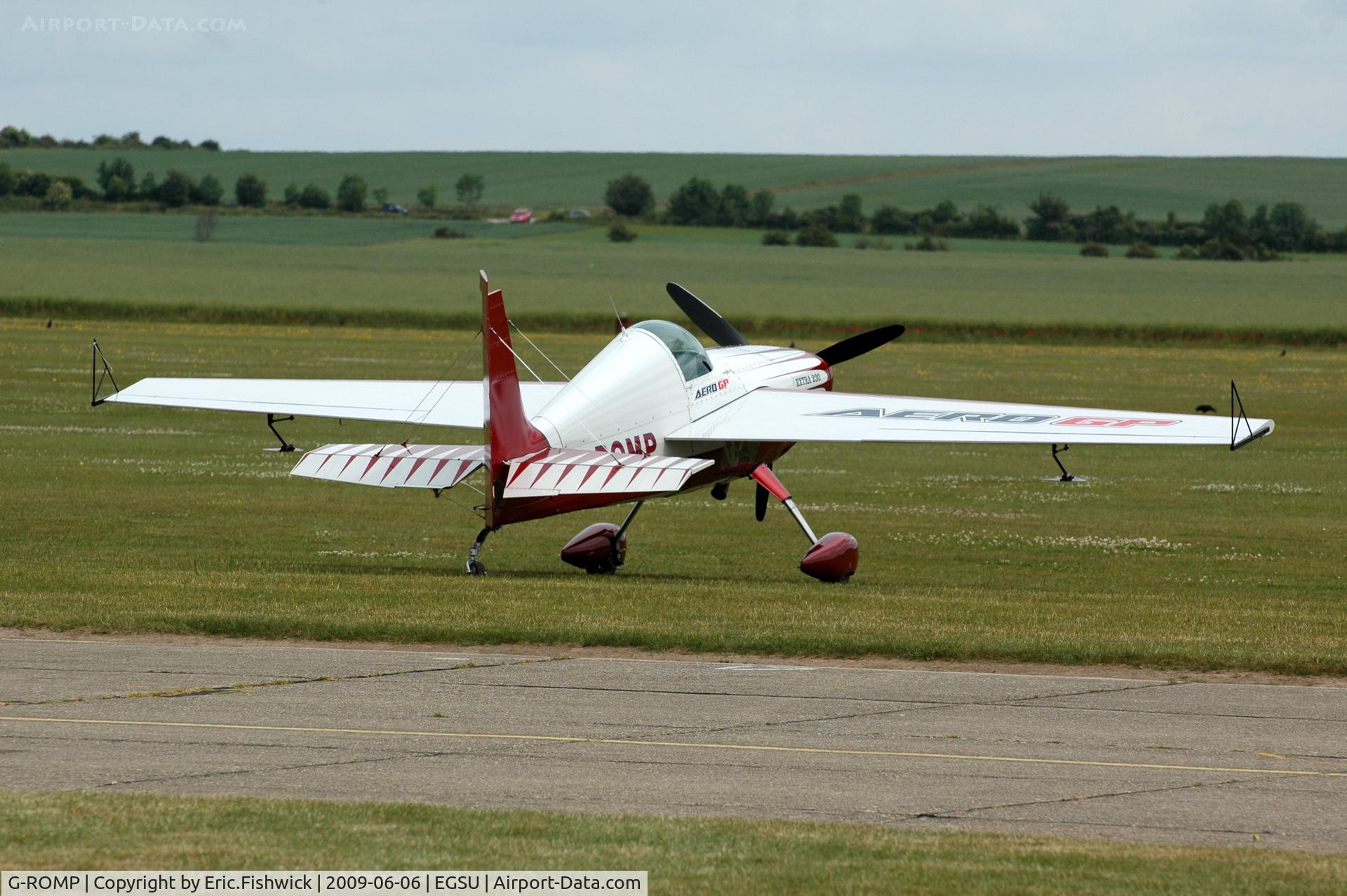 G-ROMP, 1987 Extra EA-230H C/N 001, 2. G-ROMP at The Duxford 90th Challenge Cup Aerobatics Competition