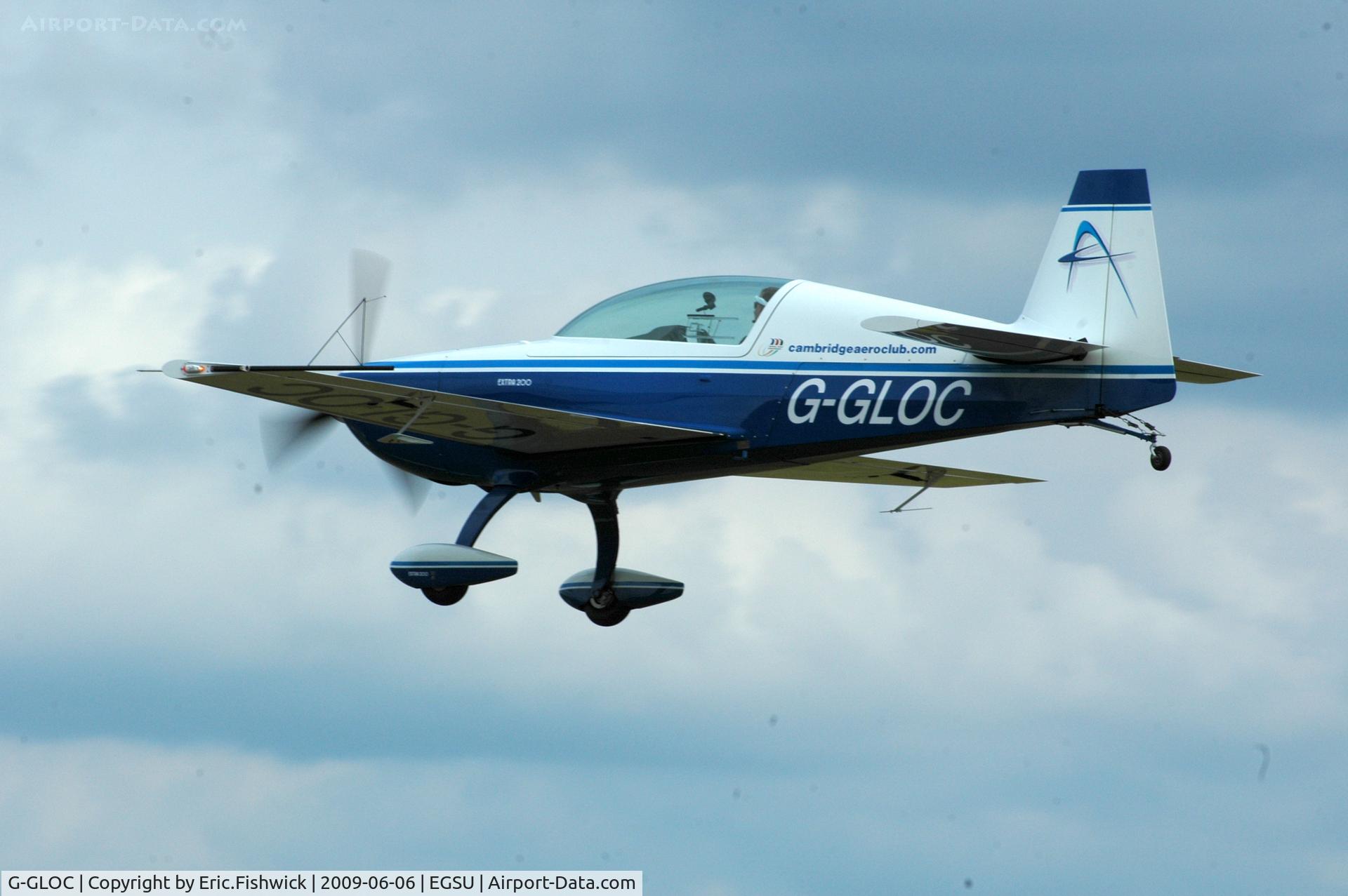 G-GLOC, 2007 Extra EA-300/200 C/N 1039, 4. G-GLOC at The Duxford 90th Challenge Cup Aerobatics Competition