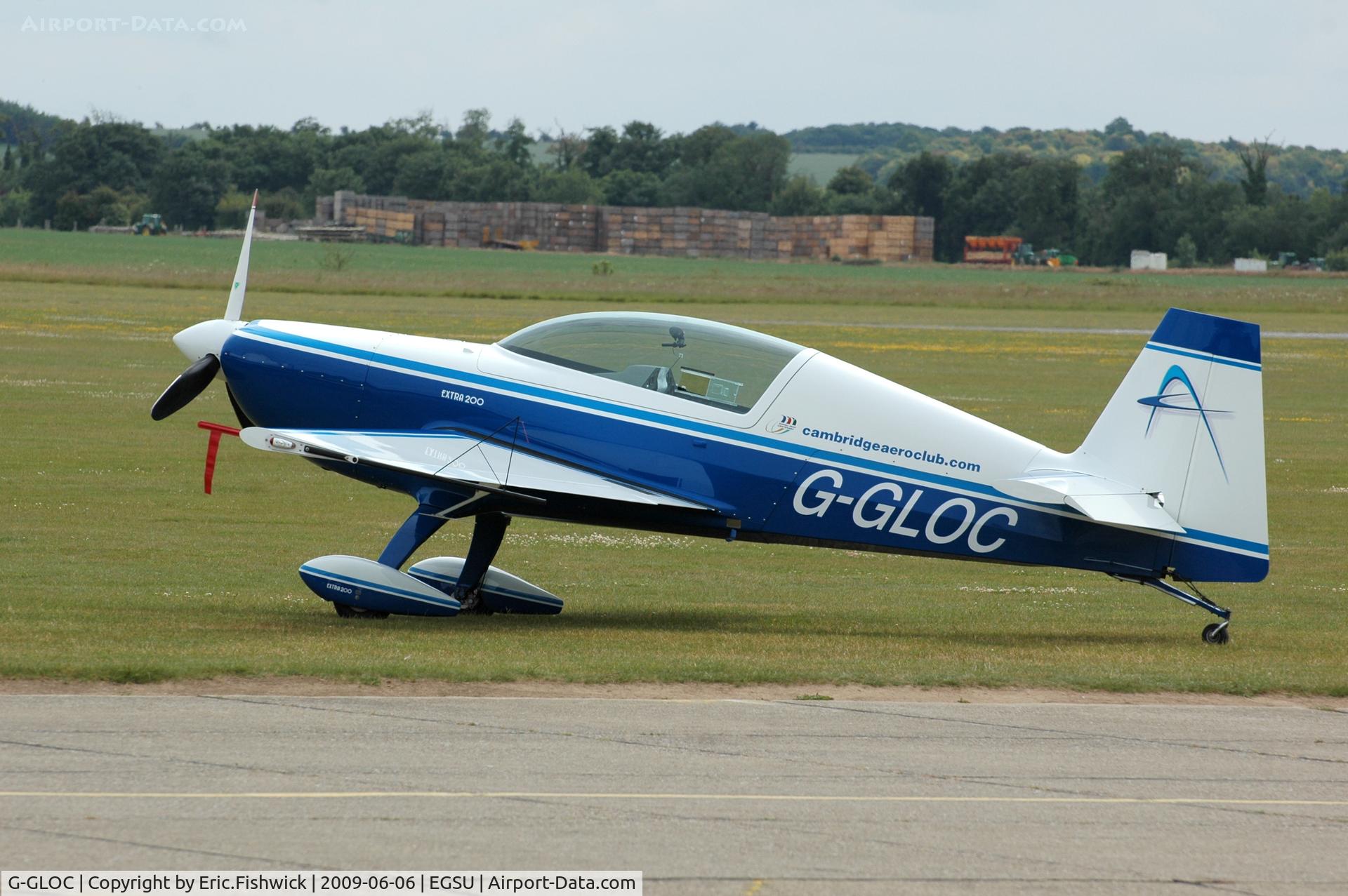 G-GLOC, 2007 Extra EA-300/200 C/N 1039, 1. G-GLOC at The Duxford 90th Challenge Cup Aerobatics Competition