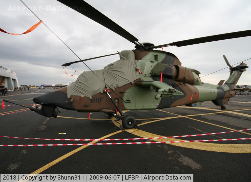 2018, Eurocopter EC-665 Tigre HAP C/N 2018, Displayed during LFBP Open Day 2009