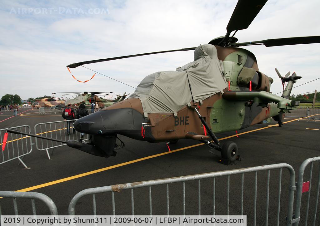 2019, Eurocopter EC-665 Tigre HAP C/N 2019, Displayed during LFBP Open Day 2009