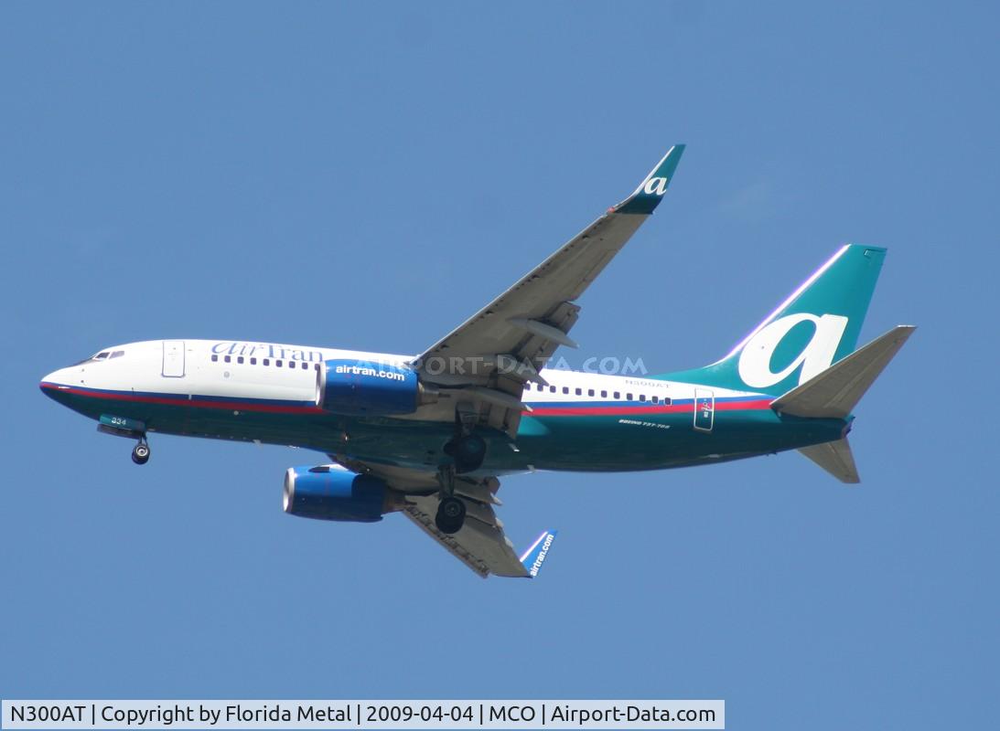 N300AT, 2006 Boeing 737-7BD C/N 33923, Air Tran 737-700