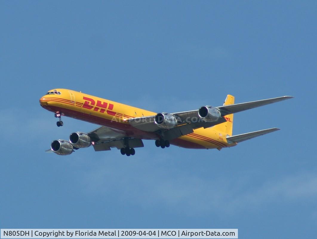 N805DH, 1970 Douglas DC-8-73F C/N 46125, DHL DC-8-73