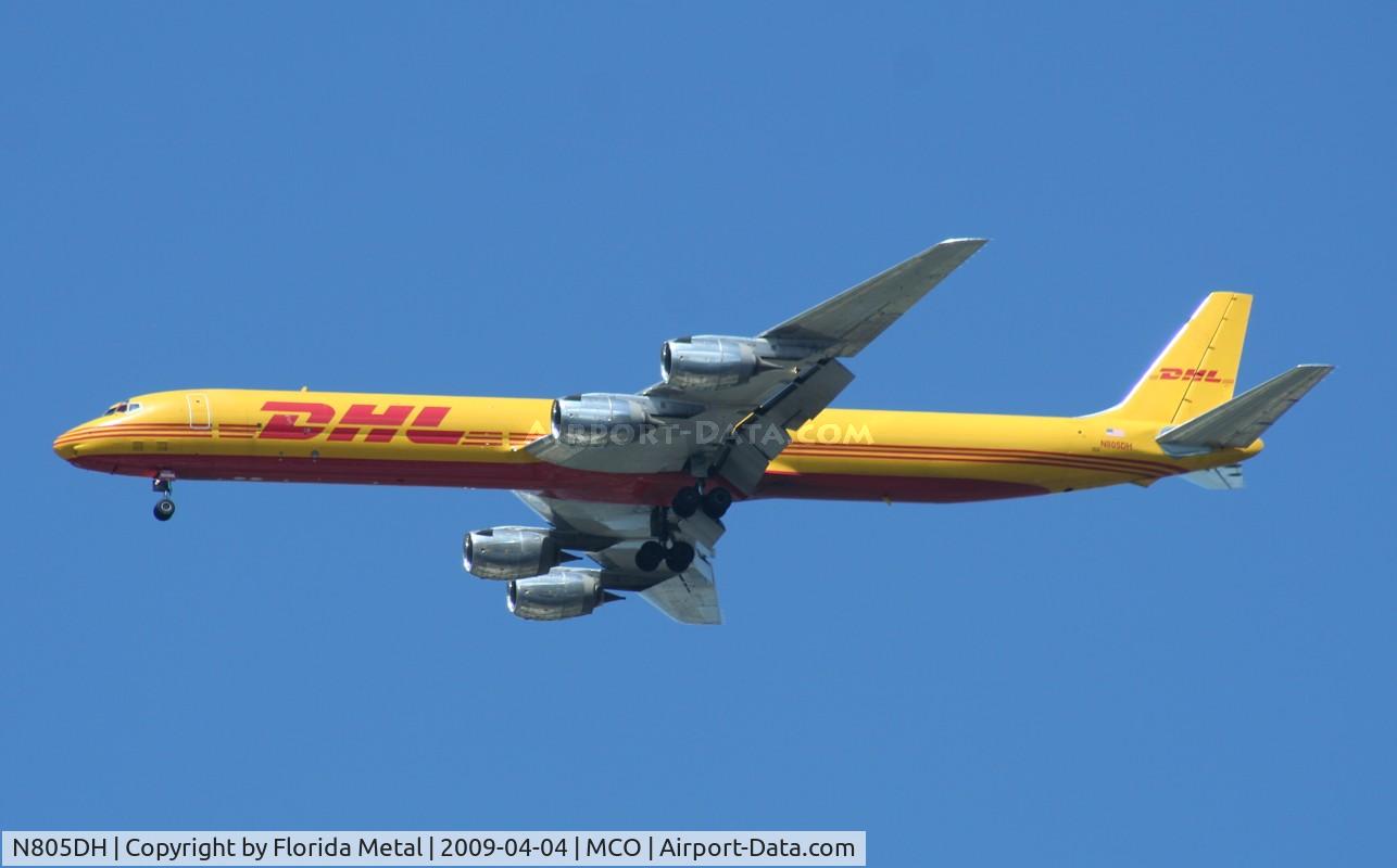 N805DH, 1970 Douglas DC-8-73F C/N 46125, DHL DC-8-73