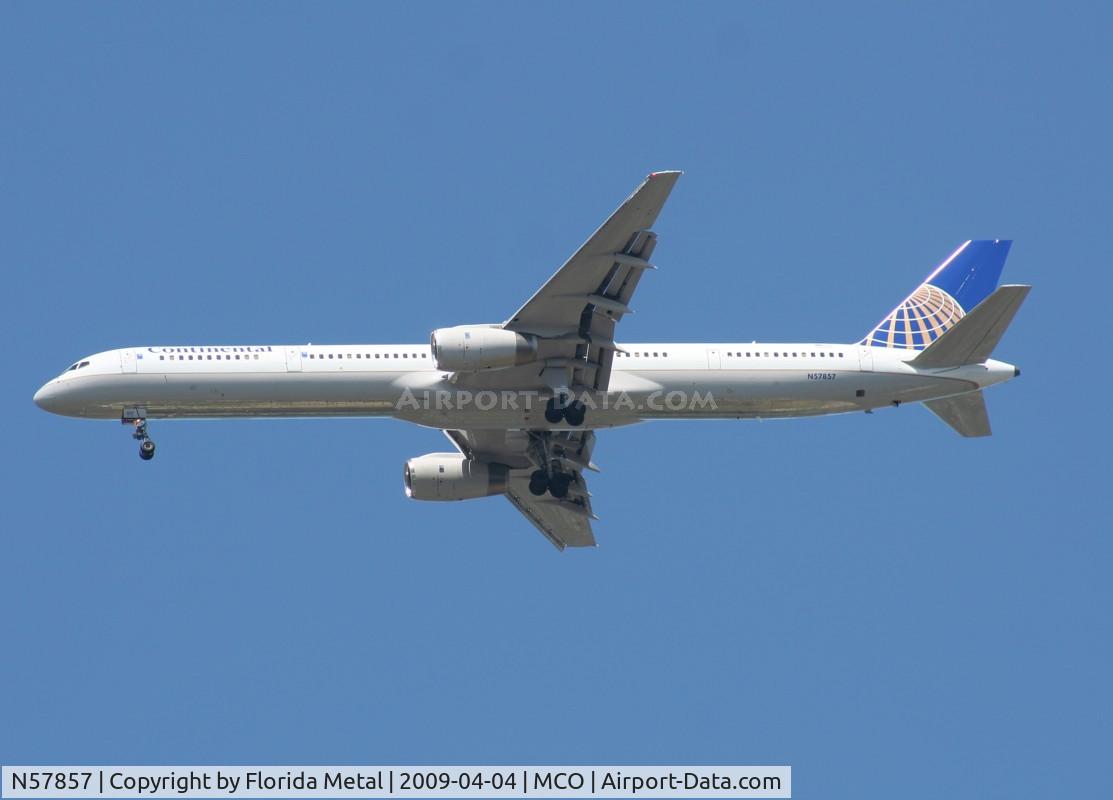 N57857, 2004 Boeing 757-324 C/N 32816, Continental 757-300