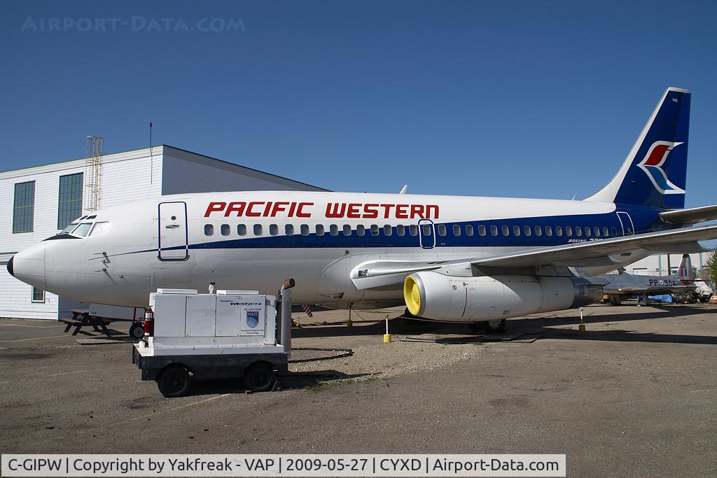 C-GIPW, 1979 Boeing 737-275 C/N 21712, Pacific Western Boeing 737-200
