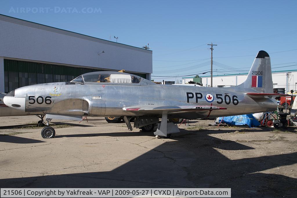 21506, Canadair CT-133 Silver Star 3 C/N T33-506, Canadian AF Lockheed T33