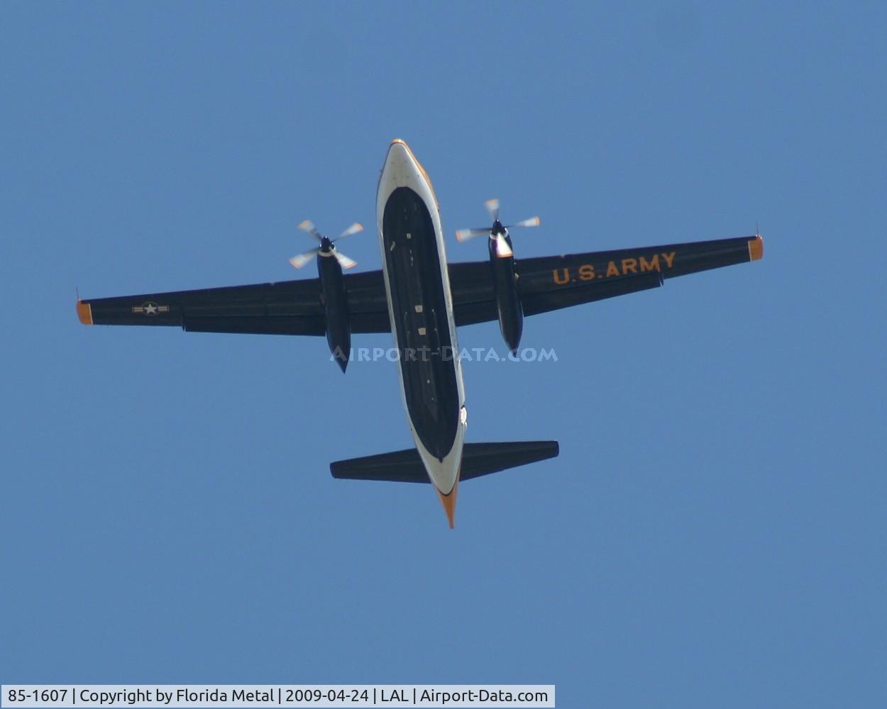 85-1607, 1983 Fokker C-31A (F27-400M) Troopship C/N 10653, Golden Knights C-31A