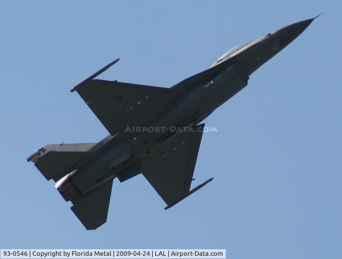 93-0546, 1993 Lockheed F-16C Fighting Falcon C/N CC-181, F-16C